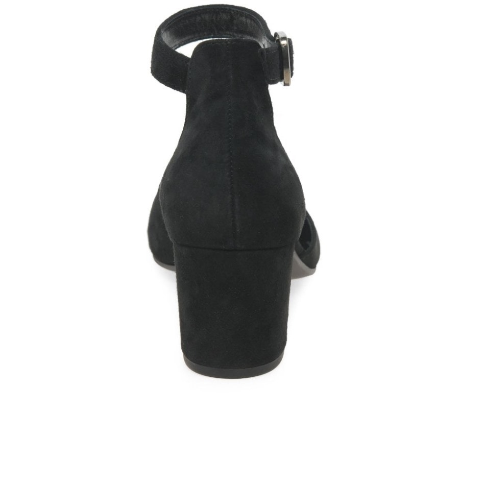 Gabour | Escarpins Exclusifs Gala En Daim Noir Pour Femmes